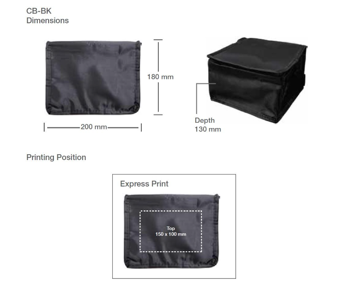 SS Cooler Storage Bag - Black - Zoom Image 2