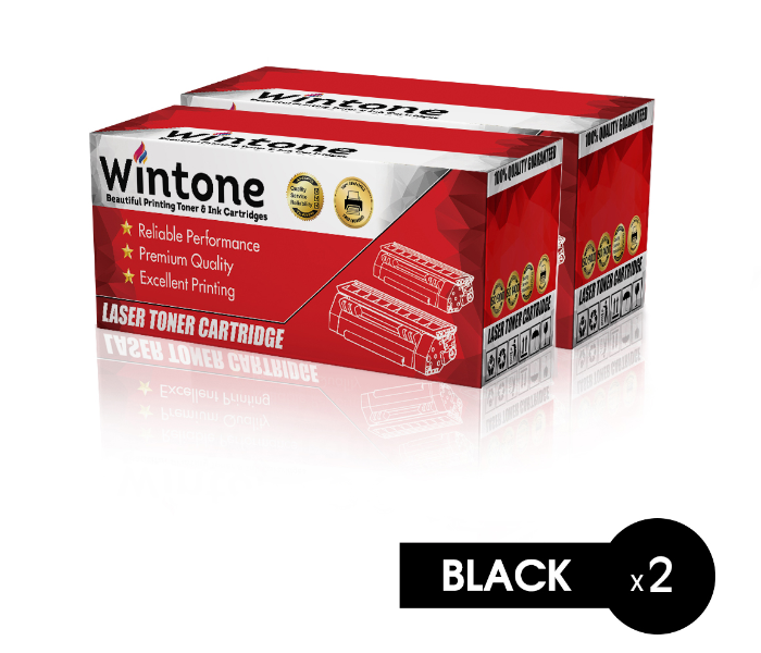 Wintone Set of 2 Pack SCX D4200A Laser Toner Cartridge is Compatible for Samsung SCX 4200 SCX 4200F SCX 4200R - Black - Zoom Image