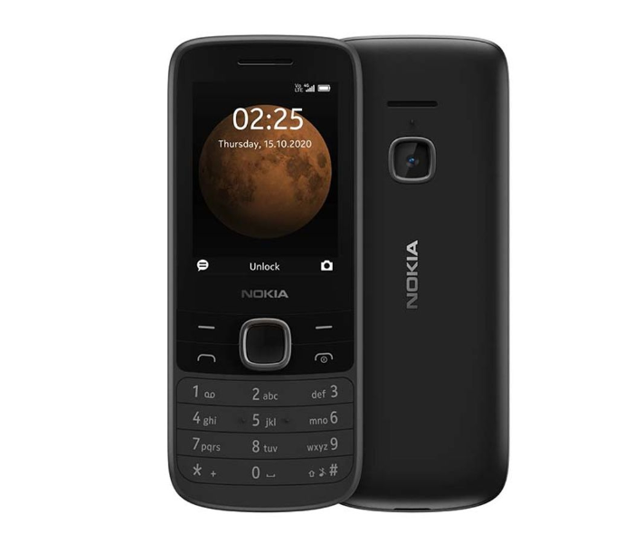 Nokia 225 4G Feature Phone - Black - Zoom Image 1