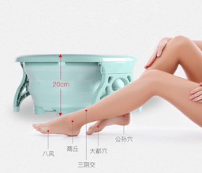 Dazzle Foldable Multifunctional Foot Tub - Zoom Image 2