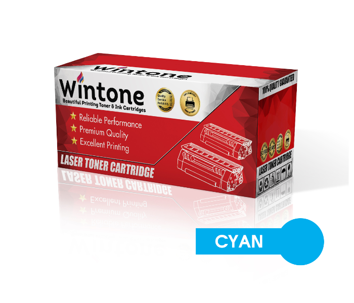 Wintone Compatible Toner Cartridges CRG707 CRG307 HP Q6001A 124A for Canon Lasershot LBP and HP Color LaserJet - Cyan - Zoom Image