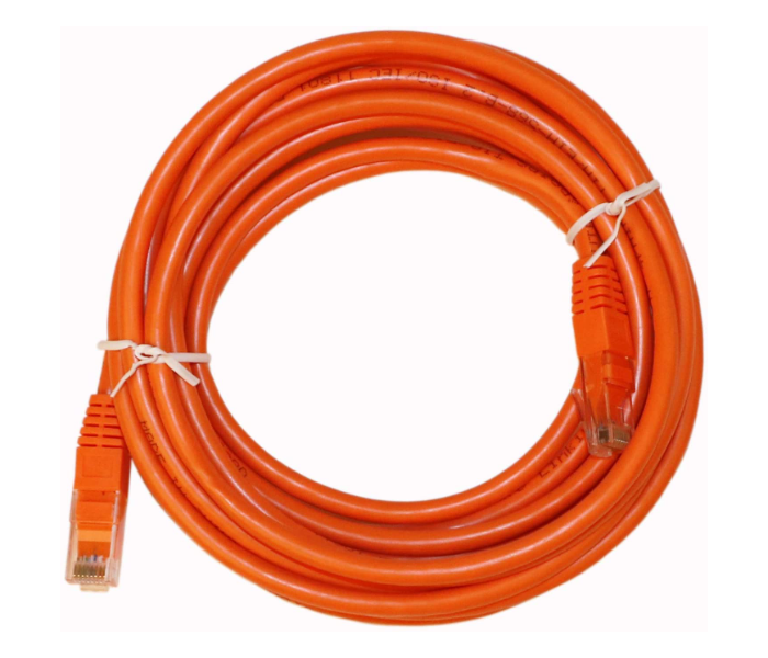 SmartLink SL1100MP 100 Meter SmartLink CAT6 Patch Cord Premium Quality NetWork Cable - Orange - Zoom Image 1