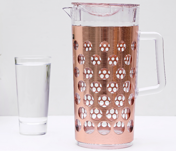 Royalford RF8227 2310ML Acrylic Water Jug - Rose Gold - Zoom Image 3