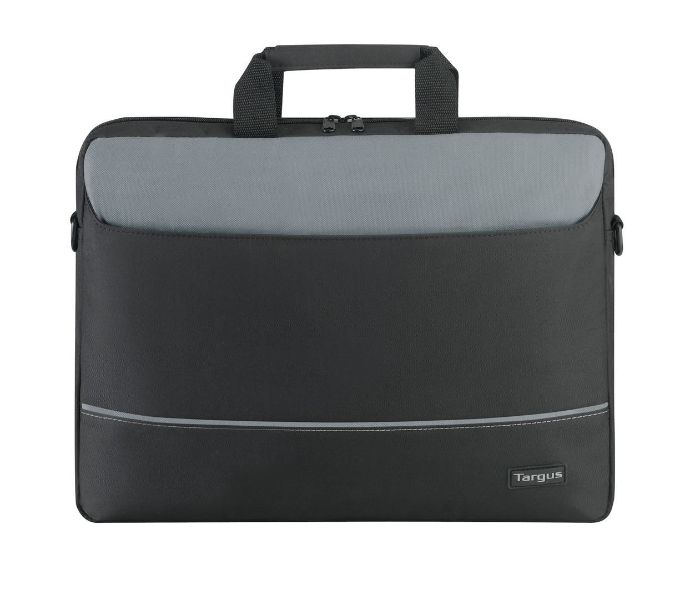 Targus TBT238EU-74 15.6 Inch Intellect Topload Laptop Case - Black and Grey - Zoom Image 2