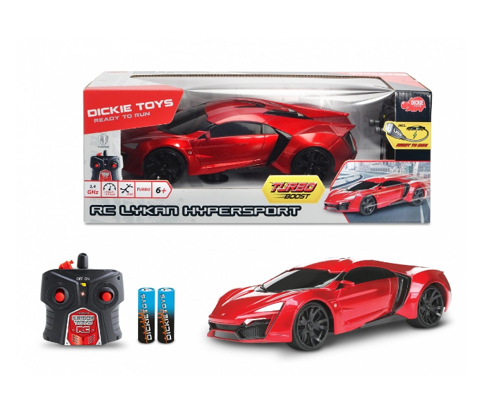 Dickie 251106001 RC Lykan Hypersport Toy Car - Zoom Image