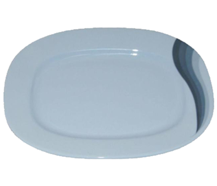 Royalford RF8070 14-inch Super Rays Oval Plate - Blue - Zoom Image 2