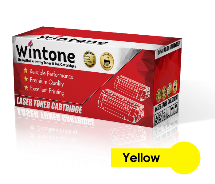 Wintone Compatible Toner Cartridges CF352A 130A CF-352A 130 A for HP Color LaserJet Pro - Yellow - Zoom Image