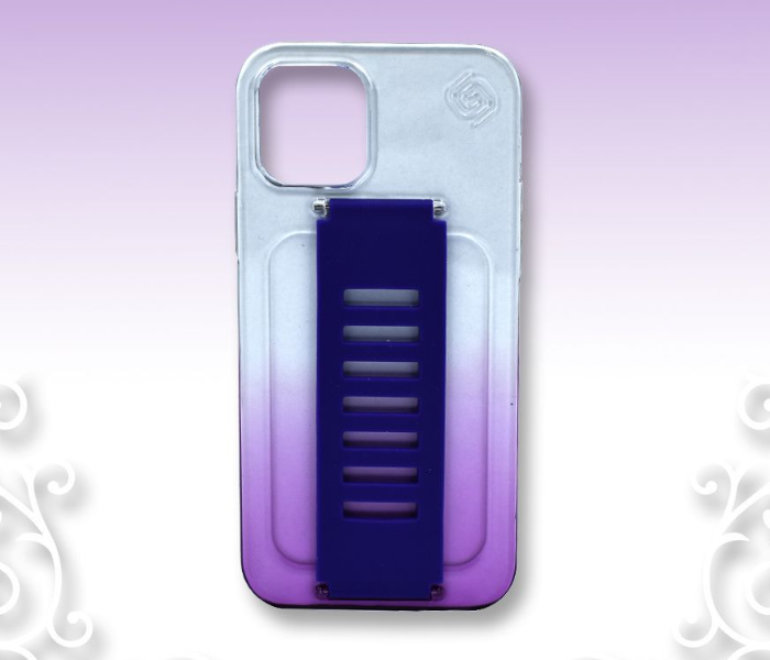 Grip2U GR-1330 Color Fade Transparent Mobile Case for iPhone 12 Mini - Purple - Zoom Image