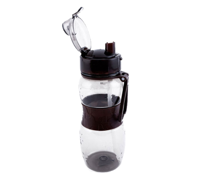 Royalford RF6425 600ml Water Bottle - Clear & Brown - Zoom Image 2