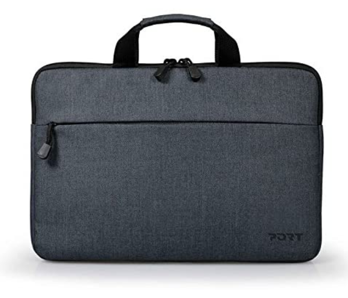 Port Designs 110201 Belize Top Loading Travel Professional Business Briefcase Bag - Grey  - Zoom Image 2