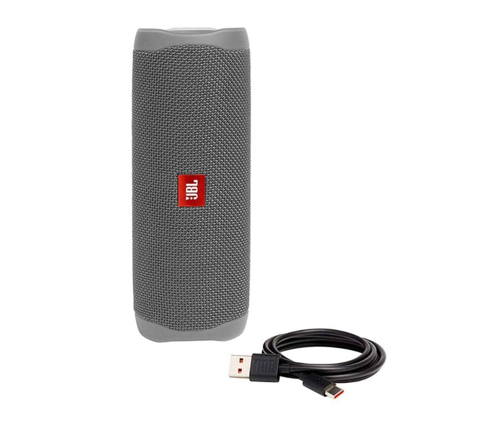 JBL Flip 5 Portable Waterproof Speaker - Grey - Zoom Image 5