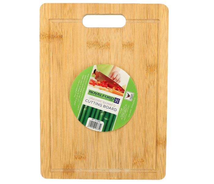 Royalford RF9498 Bamboo Cutting Board - Beige - Zoom Image 1