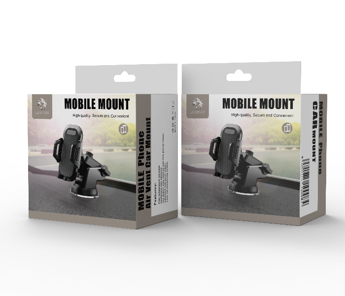 Liontari Mobile Phone Car Mount - Black - Zoom Image