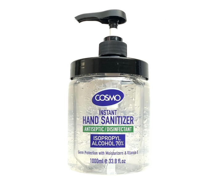 Cosmo 1000ml Instant Antiseptic Disinfectant Hand Sanitizer  - Zoom Image