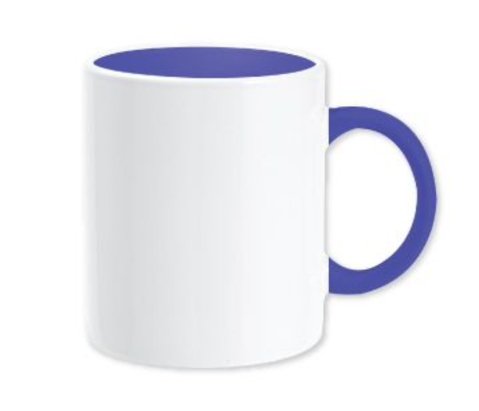 SS Two Tone Coffee Mug - Blue and White - Zoom Image