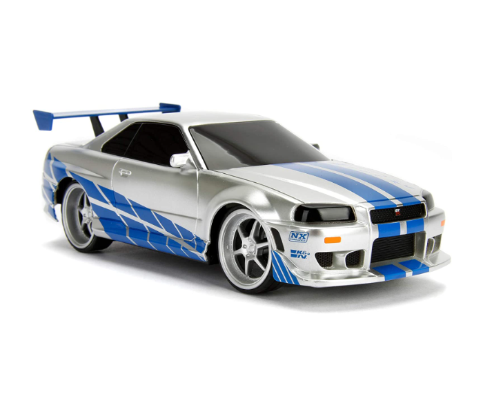 Jada 253203018 1:24 Fast and Furious RC Nissan Skyline GTR Toy Car - Zoom Image 2