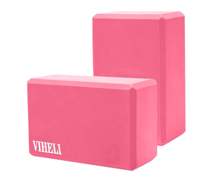 GTC High Density Exercise Tools  Sports Fitness Yoga Brick Yoga Block  - Pink - Zoom Image 1