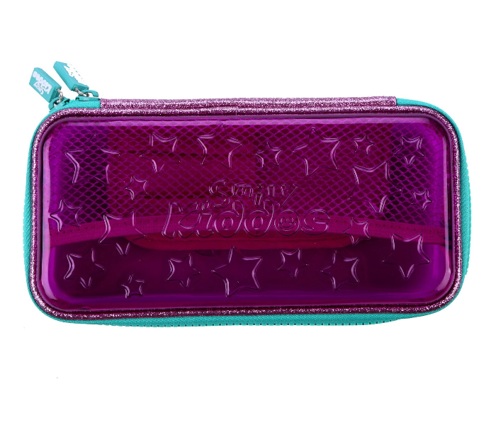 Smily Kiddos PVC Small Pencil Case - Pink - Zoom Image