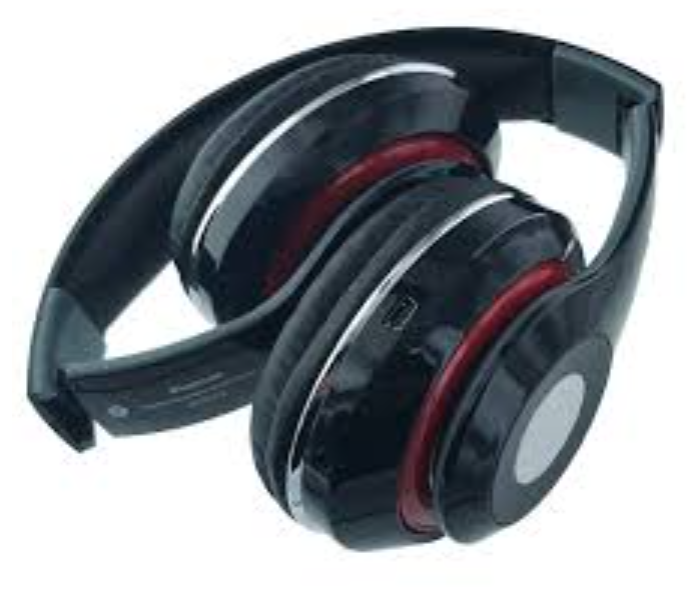 STN-13 Head-Mounted Wireless Bluetooth 4.1 Noise Canceling Headphones And Microphone with Fm and TF card Slot with All Smartphones - Black - Zoom Image 2