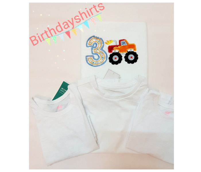 Customized Birthday Shirts for 7 Years Old  - Zoom Image 1