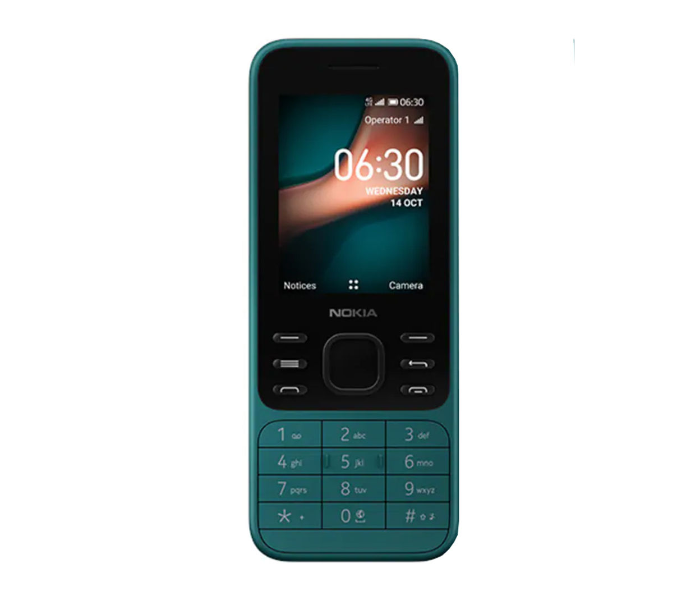 Nokia 6300 4G Basic Mobile - Cyan - Zoom Image 2