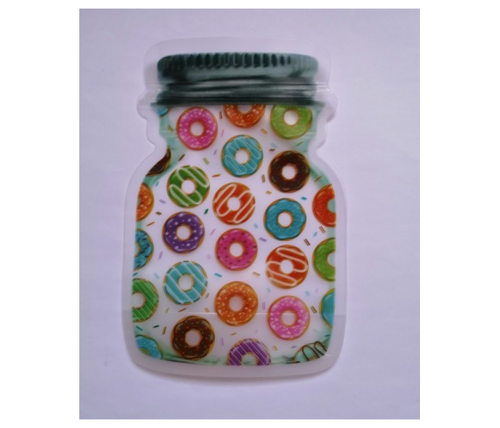 SS Set Of 6 Donut Design Zip Lock Bag - Zoom Image