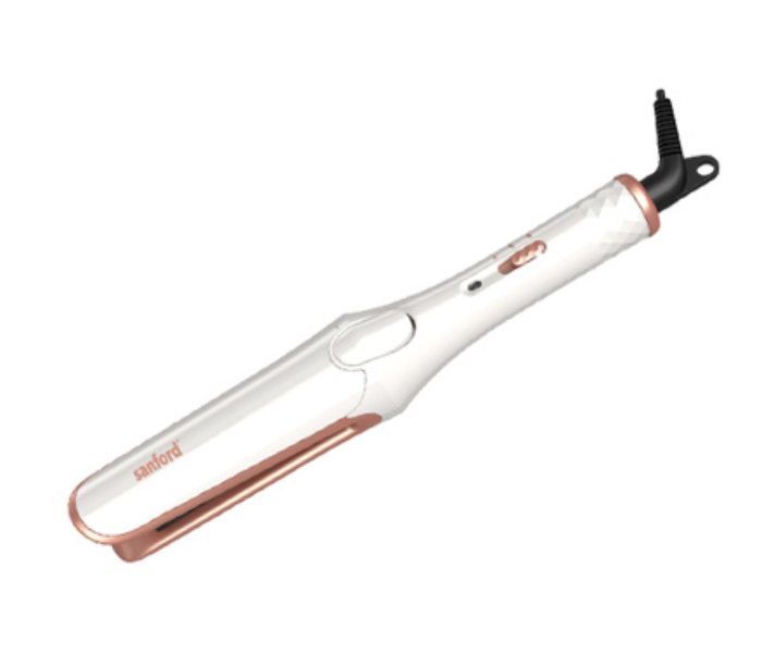 Sanford SF9768HS Hair Straightener - Whitre and Rose Gold - Zoom Image