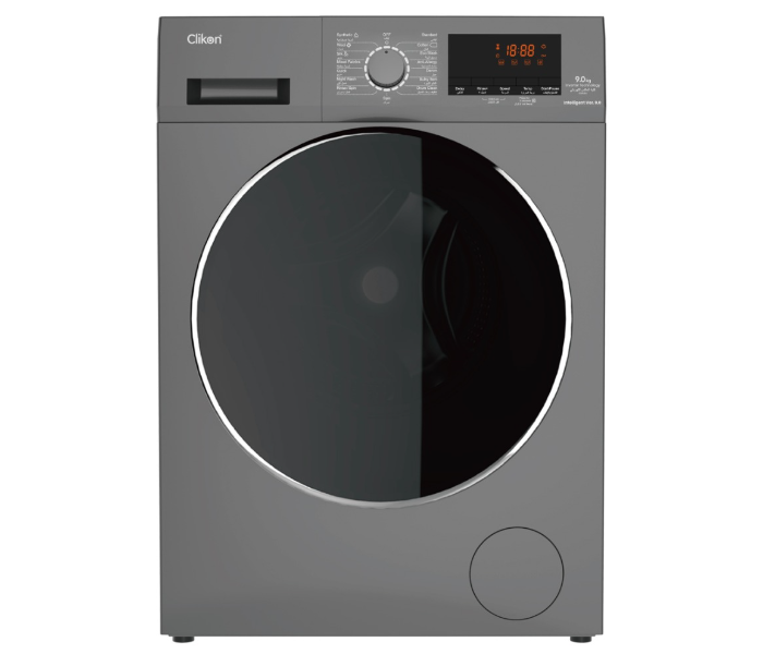 Clikon CK624 9Kg Front Load Washing Machine- Black - Zoom Image