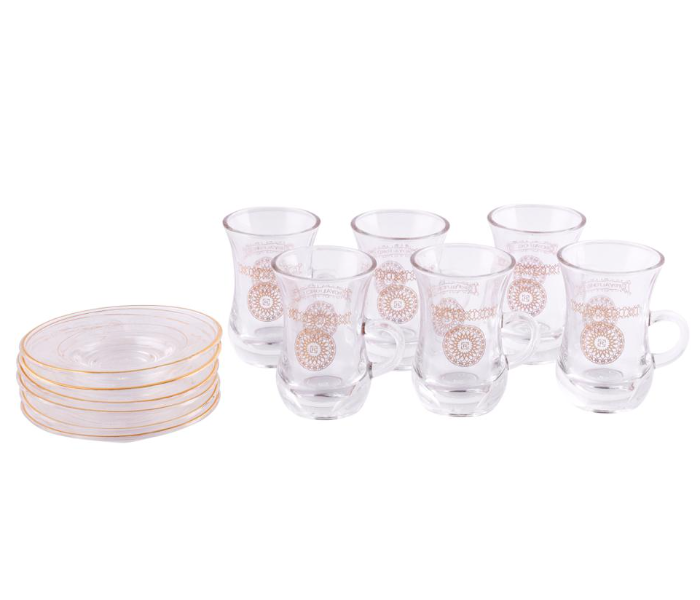 Royalford RF8729 Laya Royal Tea Set - 12 Pieces - Zoom Image 1