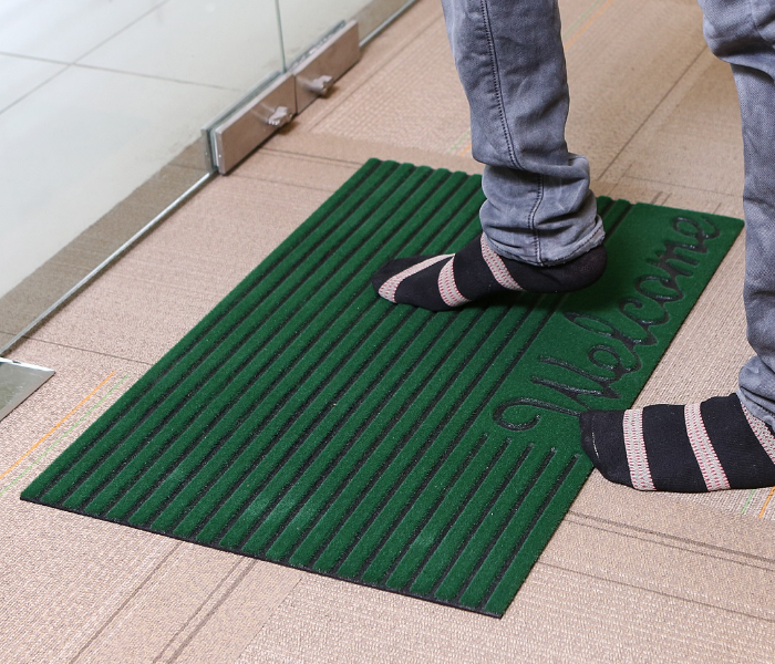 Royalford RF3016 Door Rubber Mat - Green - Zoom Image 3