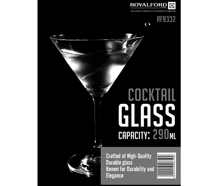 Royalford RF9332 Cocktail Glass - 290ml - Zoom Image 2