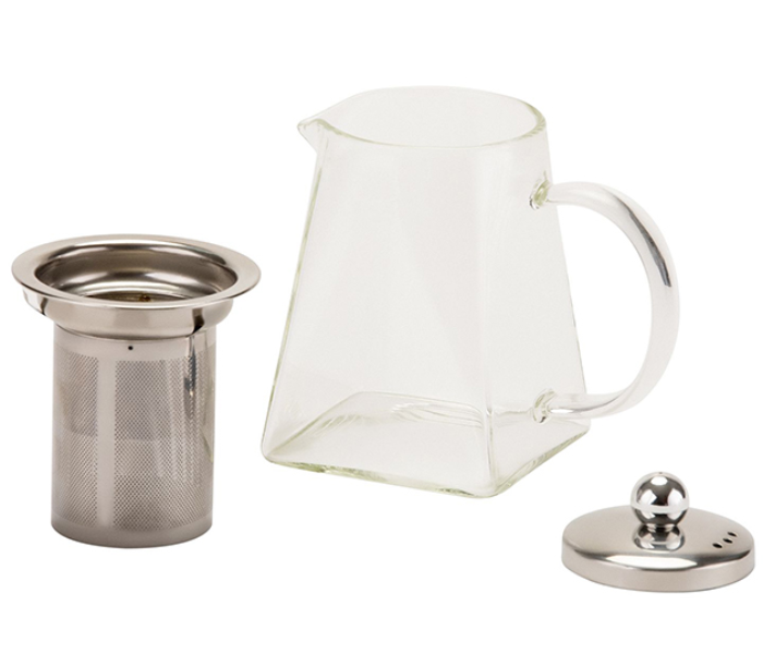 Royalford RFU9085 550ml Glass Tea Pot with Strainer - Clear - Zoom Image 6