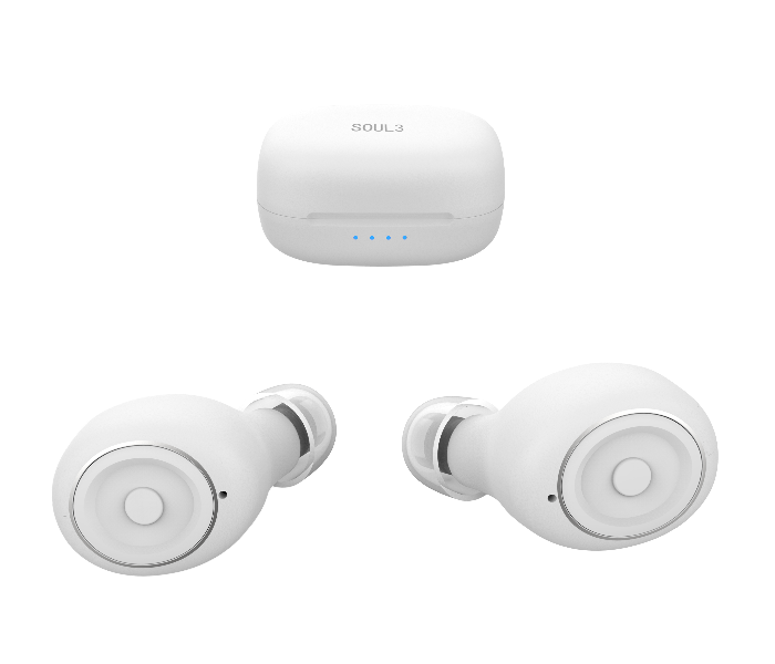 Xcell XL-SOUL-3 Bluetooth 5.0 Wireless Hi-Fi Cordless Earpods - White - Zoom Image 1