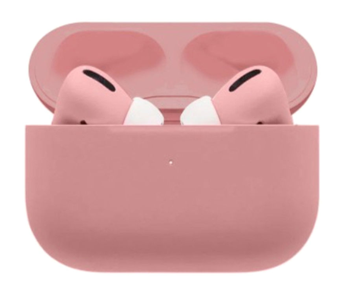 Wireless Bluetooth In-Ear Earbuds With Charging Dock - Pink and White - Zoom Image 1