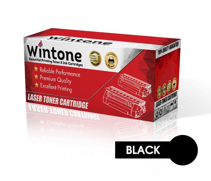 Wintone Compatible Toner Cartridges Q6470 Q7580A 503A 501A for HP Color LaserJet 3800 Series - Black - Zoom Image