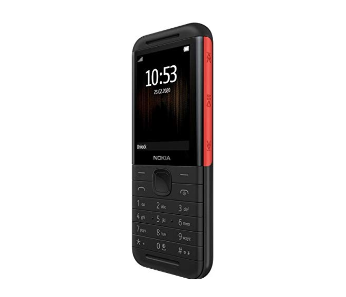 Nokia 5310 Dual SIM Basic Mobile - Black and Red - Zoom Image 2