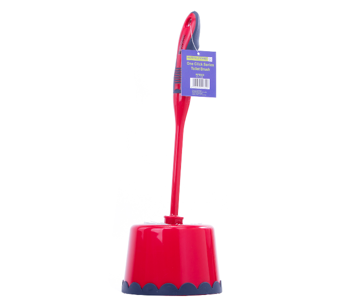 Royalford RF8835 One Click Series Toilet Brush - Red & Blue - Zoom Image 2