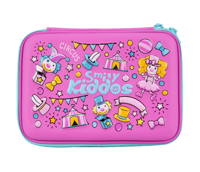 Smily Kiddos Single Compartment Pencil Case - Pink - Zoom Image