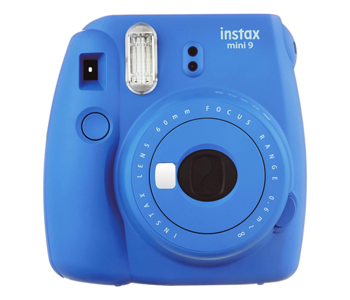 Fujifilm Instax Mini 9 Instant Camera with PU Leather Bag - Cobalt Blue - Zoom Image 4