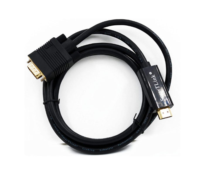 SmartLink SL3016HV 1.5 Meter HDMI To VGA Cable - Black - Zoom Image 2