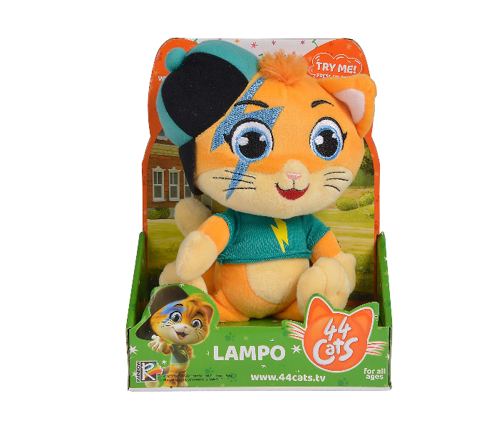 Smoby 7600170206 44Cats Musical Plush Lampo - Zoom Image 2