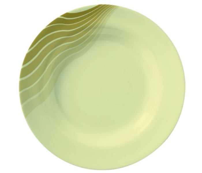 Royalford RF8175 9-inch Melamine Soup Plate RadiantThai - Ivory & Brown - Zoom Image 1