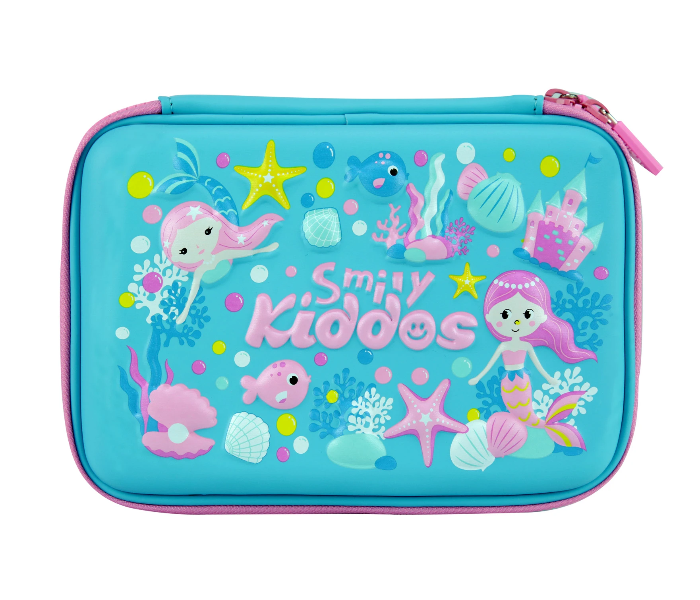 Smily Kiddos Single Compartment Pencil Case - Blue - Zoom Image