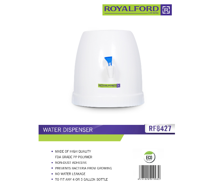 Royalford RF8427 Water Dispenser - White - Zoom Image 4