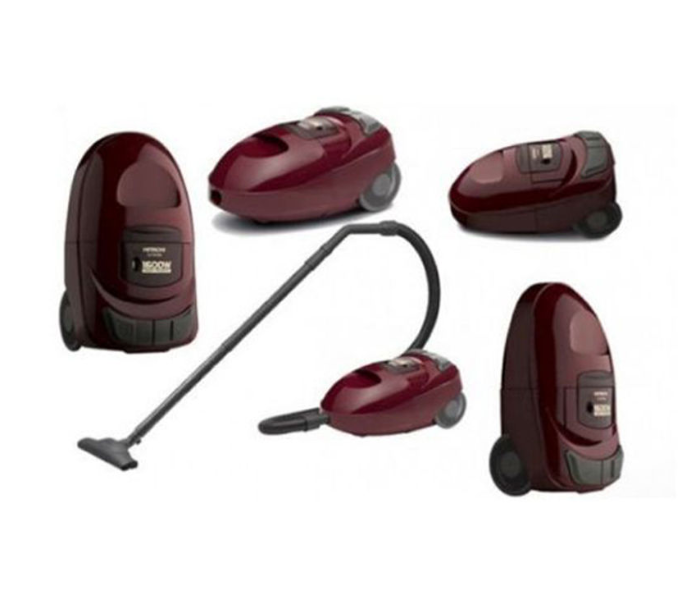 Hitachi CV-W1600 5 Liter 1600Watt Vacuum Cleaner - Red and Black - Zoom Image 4