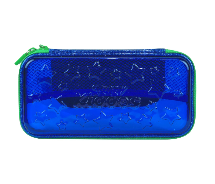 Smily Kiddos PVC Small Pencil Case - Dark Blue - Zoom Image