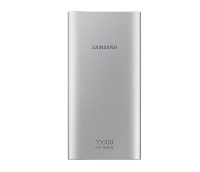 10000 mAh Fast Charging Qualcomm Power Bank - Silver - Zoom Image 1