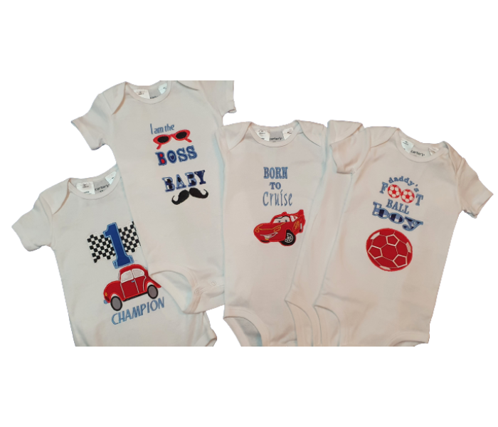 5 Customized Onesies for 9 to 12 Month Old - Zoom Image 2