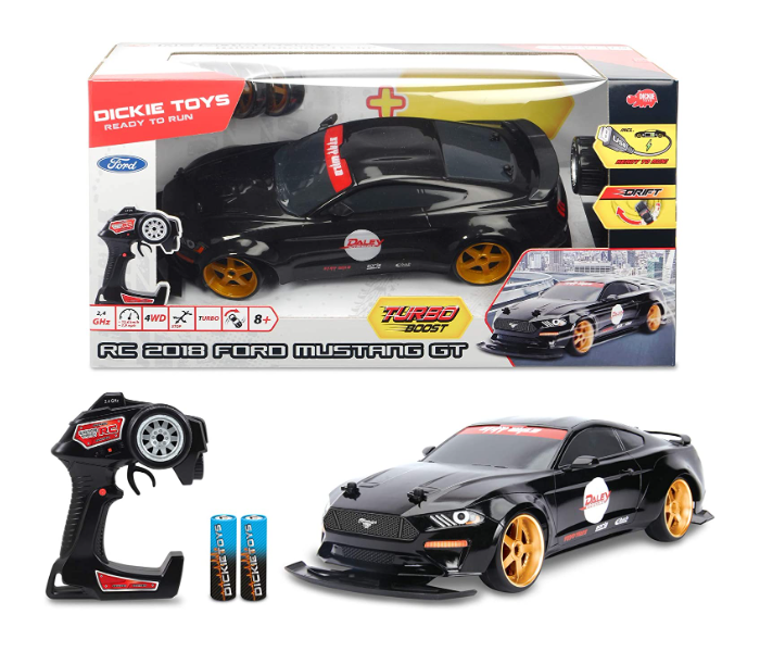 Dickie 251109001 RC Drift Ford Mustang Racing Toy Car - Zoom Image 5