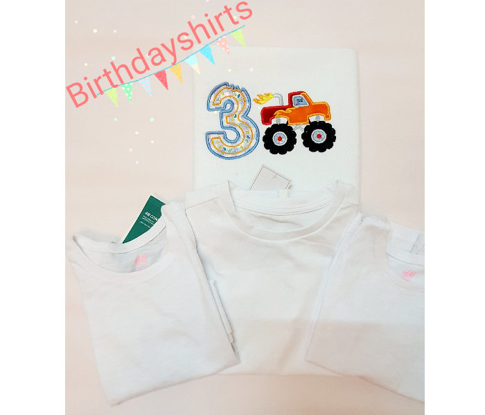 Customized Birthday Shirts for 1 Year Old  - Zoom Image 1